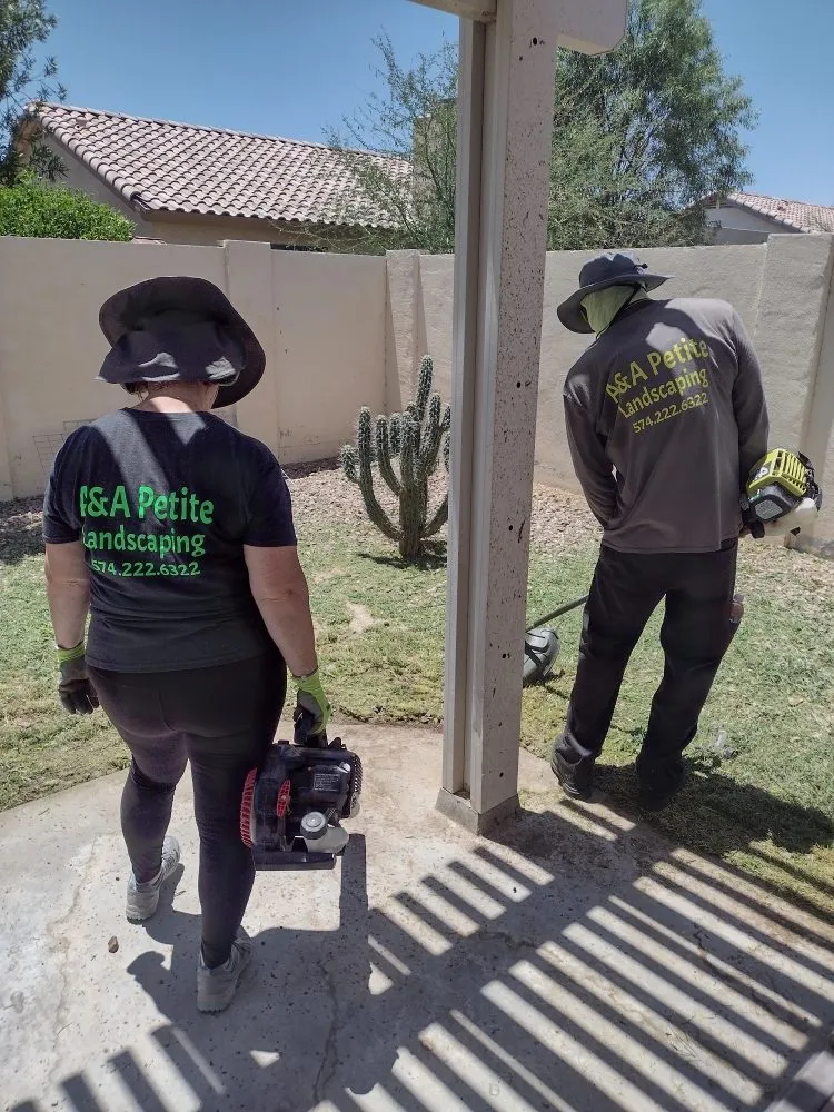 Top-rated residential landscaping for year-round maintenance across Glendale, AZ - A & A Petite Landscaping