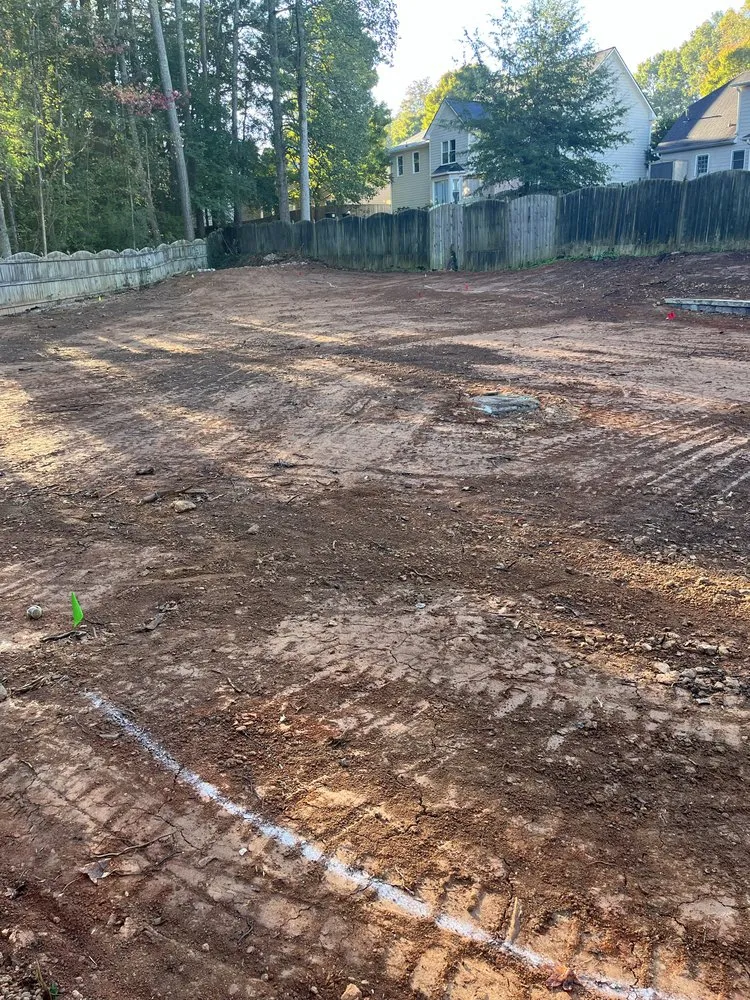 Local landscape installation in Sandy Springs, GA by A & B Hardscape