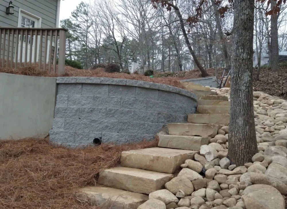 Trusted yard cleanup service in Sandy Springs, GA by A & B Hardscape