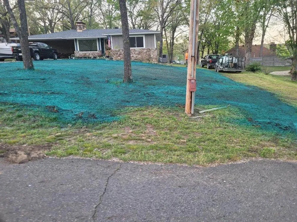 Custom residential landscaping experts serving Hot Springs, AR - A & B HYDROSEEDING