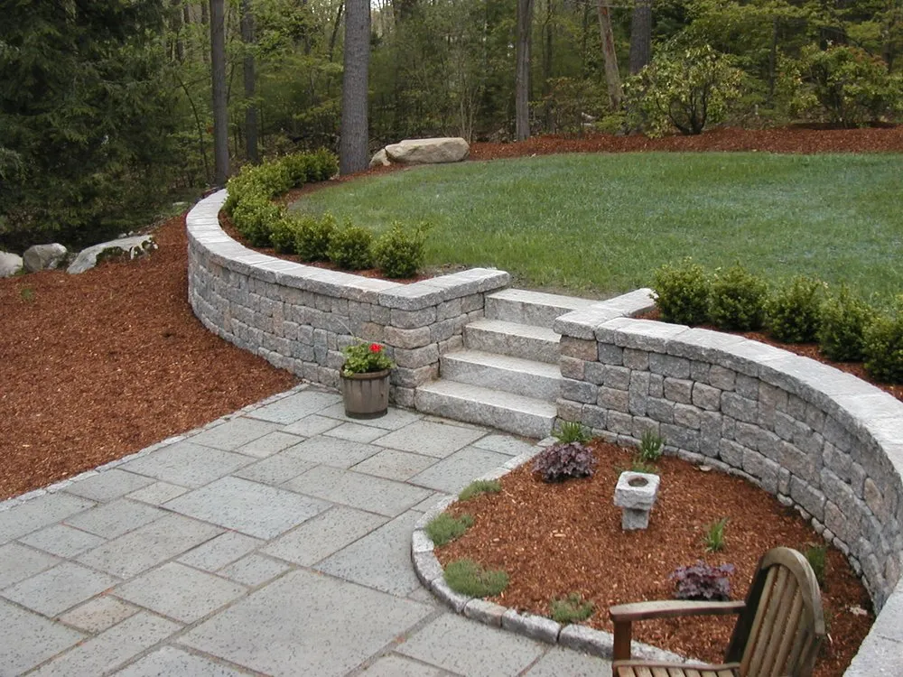 Custom landscape design in Chelmsford, MA - A & B Landscape and Tree Service