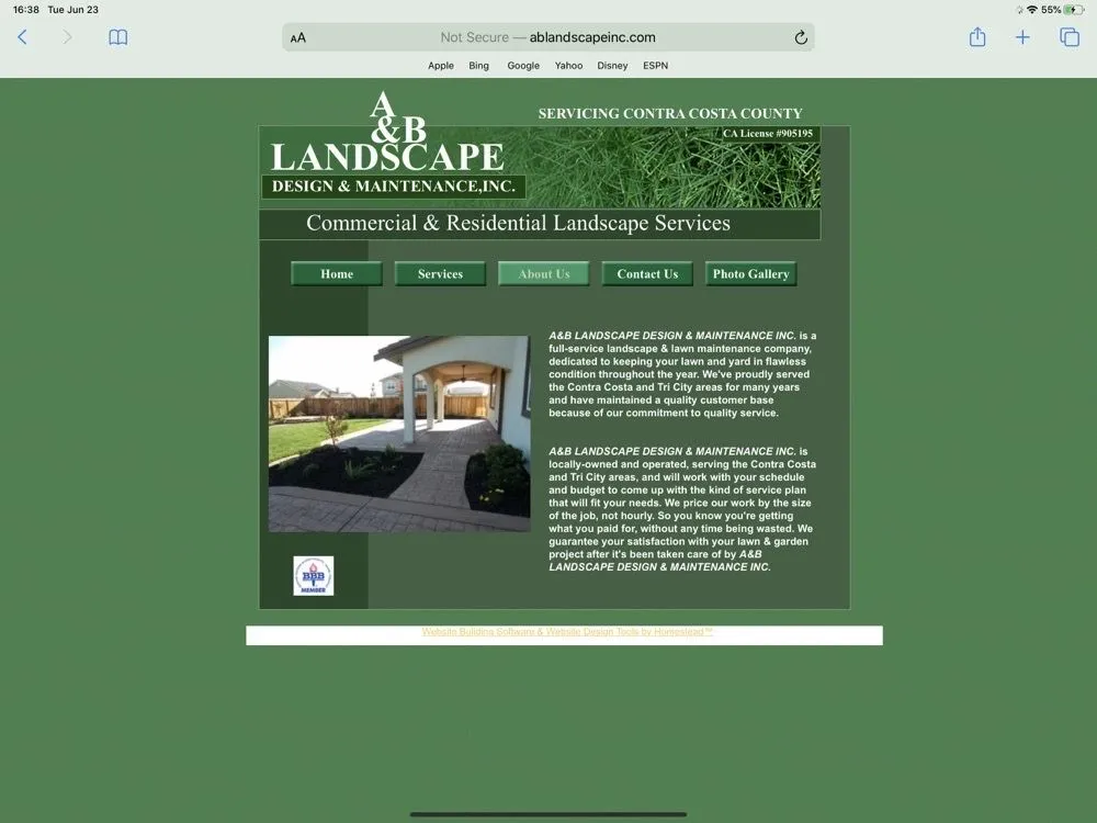 Custom landscaping services with custom design in Brentwood, CA by A & B Landscape Design & Maintenance