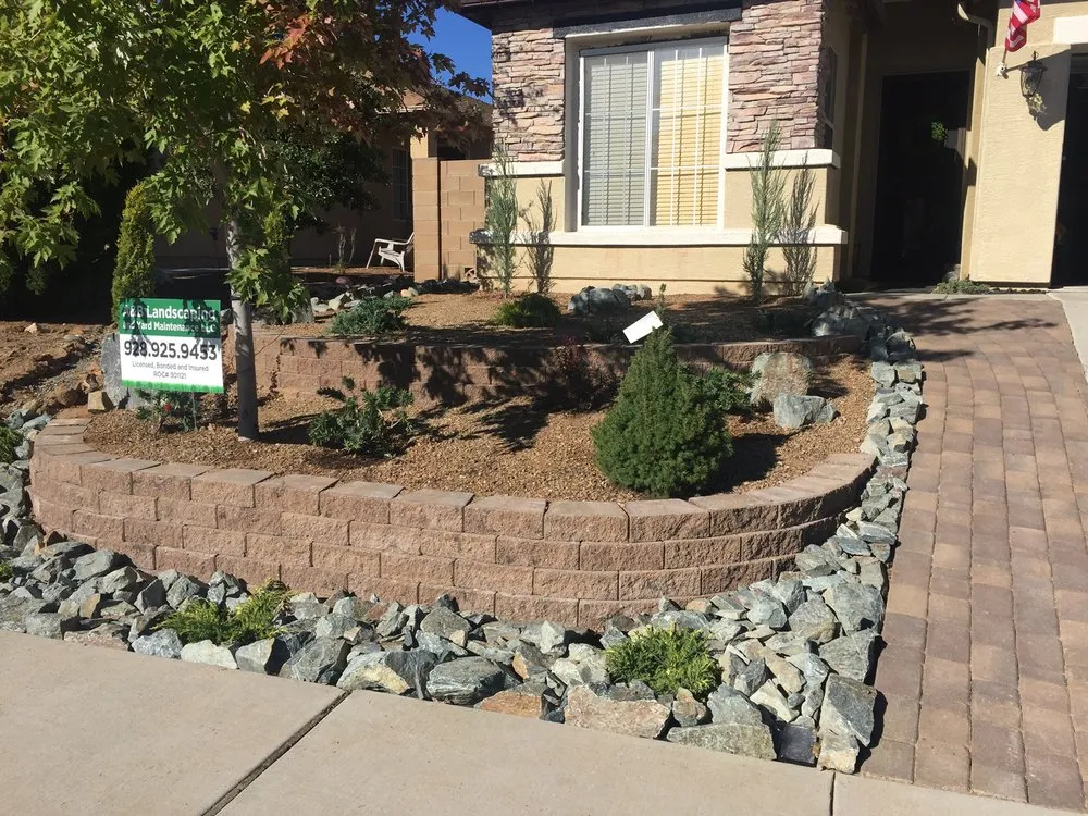 Professional lawn care service for year-round maintenance in Prescott Valley, AZ by A & B Landscaping and Yard Maintenace LLC