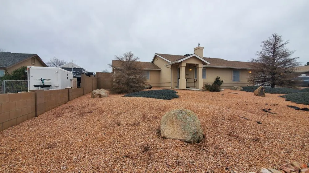 Professional outdoor landscaping in Prescott Valley, AZ by A & C Services