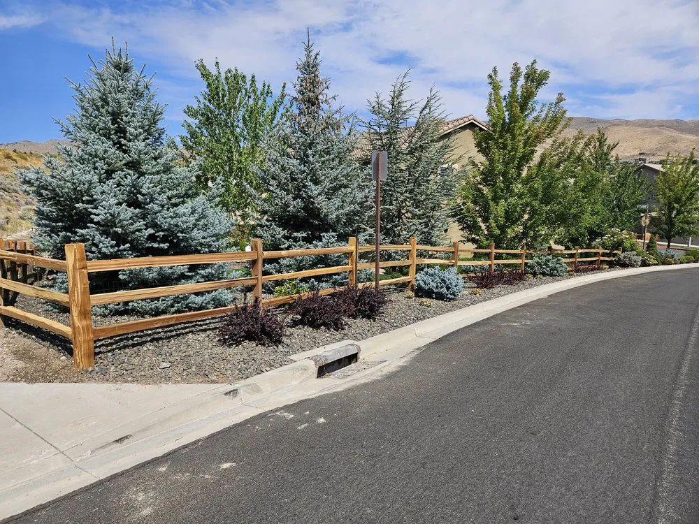 Top-rated lawn mowing service with custom design in Reno, NV by A & D General Services