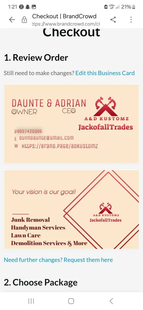 Affordable lawn care service for residential properties across Longview, TX - A & D Kustomz