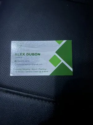 A & D Landscaping Logo