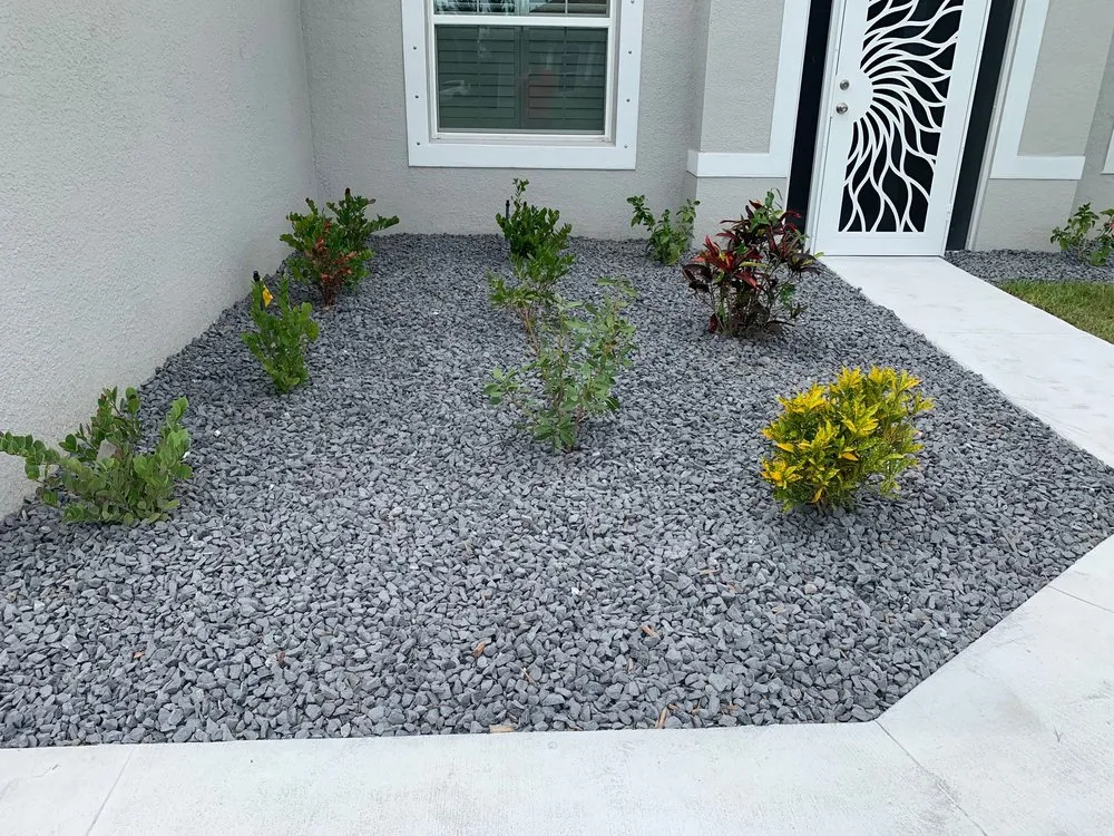 Custom garden landscaping experts serving Cape Coral, FL - A & D Lawn Pros
