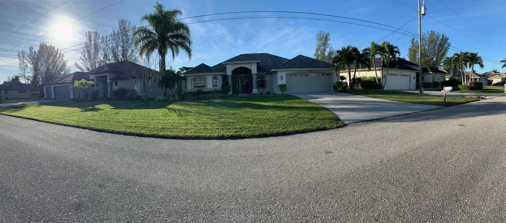 Expert garden landscaping for beautiful yards in Cape Coral, FL by A & D Lawn Pros