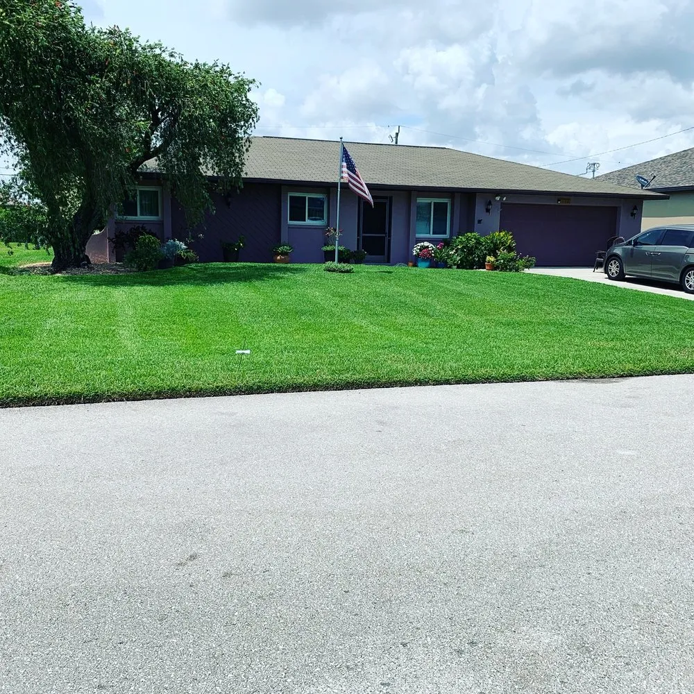 Local outdoor landscaping for residential properties across Cape Coral, FL - A & D Lawn Pros