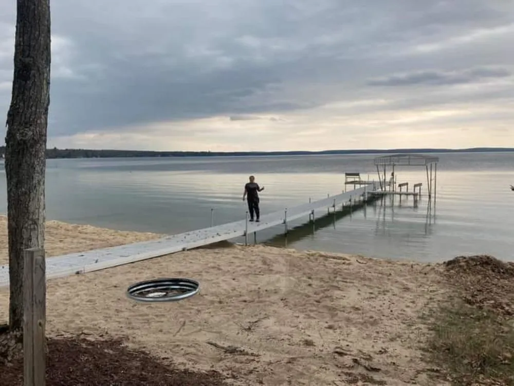 Top-rated garden landscaping for residential properties in Higgins Lake, MI by A & D's Lake and Lawn Care