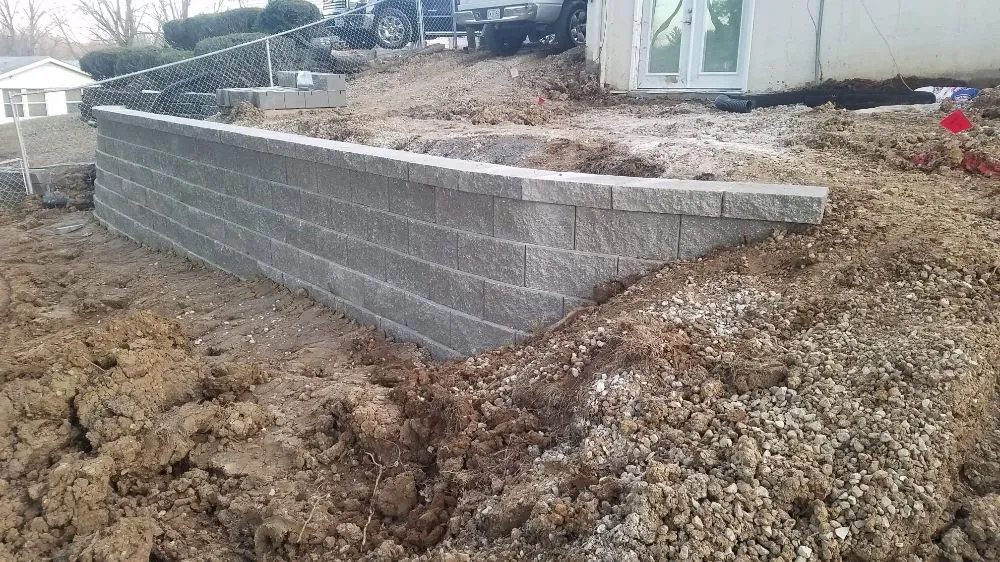 Local residential landscaping in Saint Peters, MO - A & E Concrete And Retaining Walls