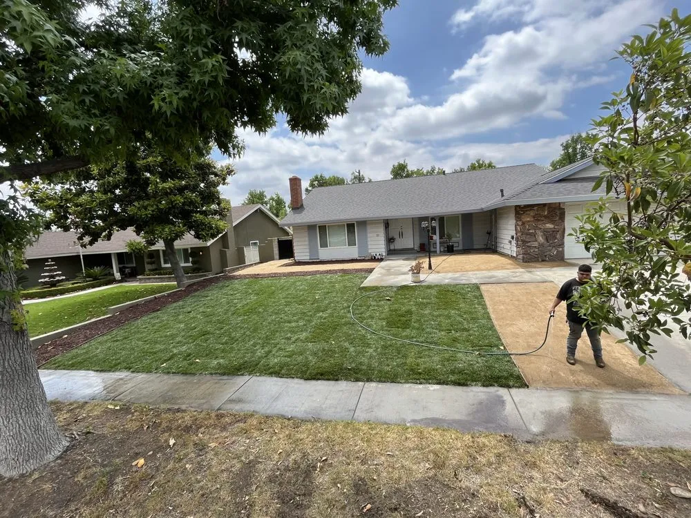 Affordable landscape installation in Fontana, CA - A & E Landscaping and Gardening