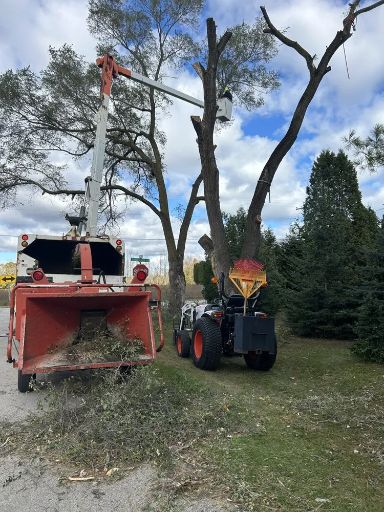 Professional lawn care service for residential properties in Manitowoc, WI by A & E Lawn Snow And Tree