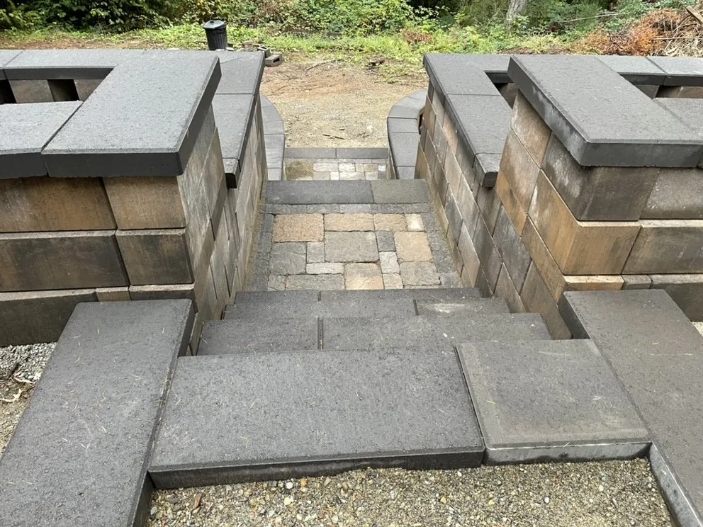 Professional yard cleanup service in Belfair, WA by A & J Hardscape Paver