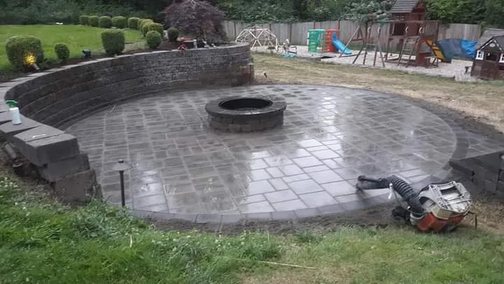 Reliable yard cleanup service with custom design across Belfair, WA - A & J Hardscape Paver