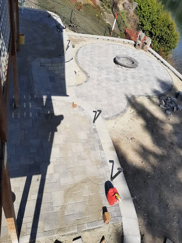 Trusted lawn care service in Belfair, WA by A & J Hardscape Paver