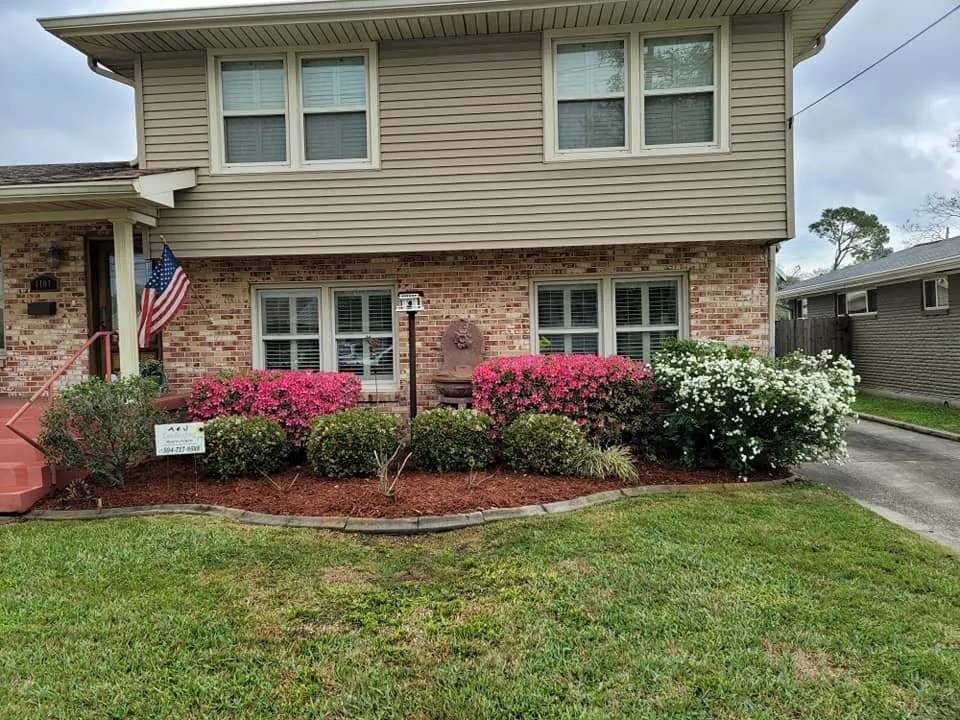 Local landscaping services for beautiful yards in Metairie, LA by A & J Landscape Services