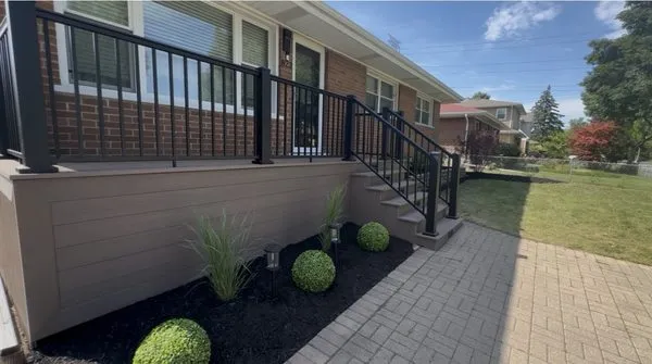 A & J landscaping Logo