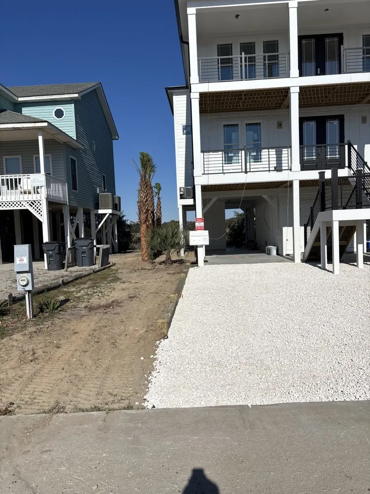 Reliable outdoor landscaping for residential properties in Ash, NC by A & J Lawn Care & Landscaping