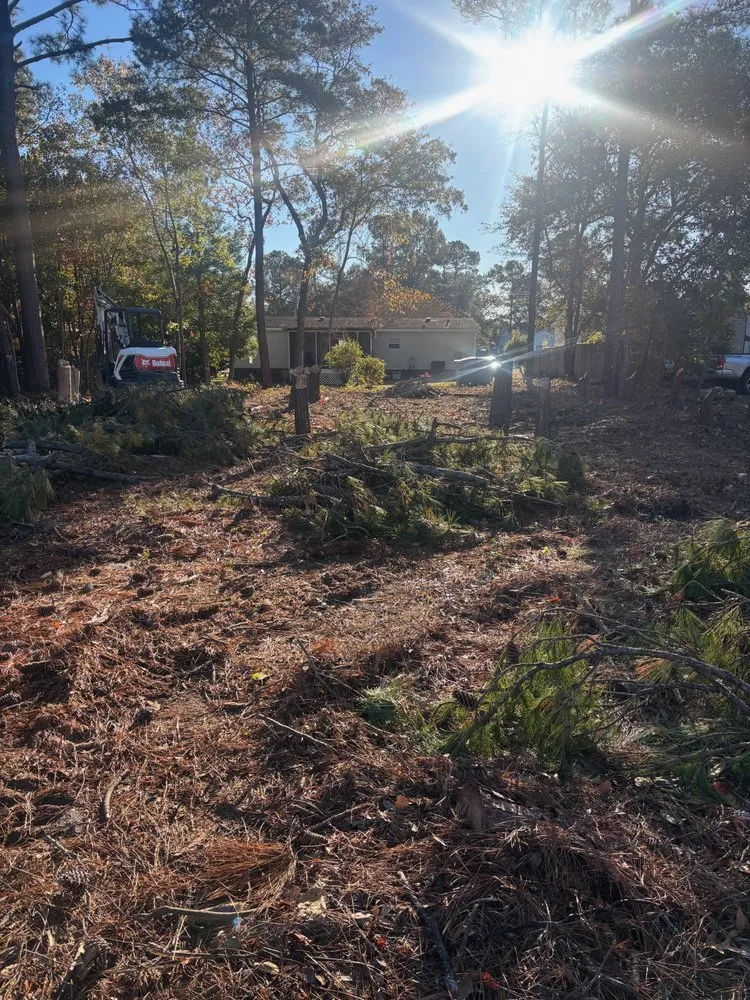 Top-rated yard cleanup service with custom design in Ash, NC by A & J Lawn Care & Landscaping