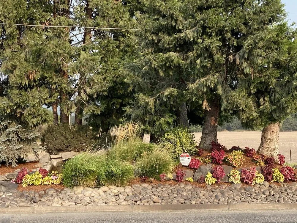 Custom outdoor landscaping in Cascade, MT by A & J Lawn Service