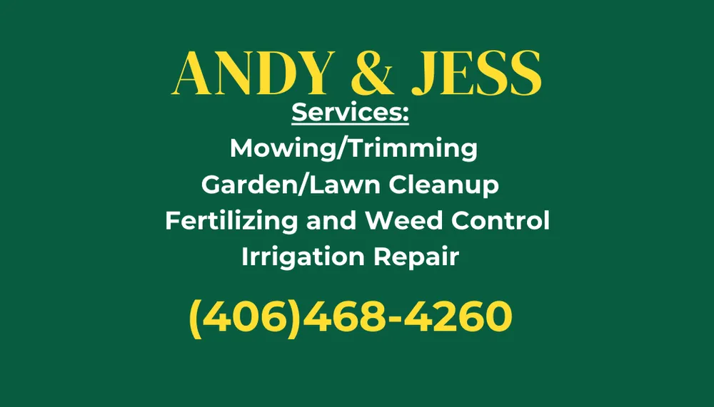 Reliable yard maintenance experts serving Cascade, MT - A & J Lawn Service