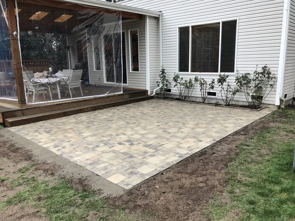 Custom yard maintenance with custom design across Brier, WA - A & J Retaining Walls