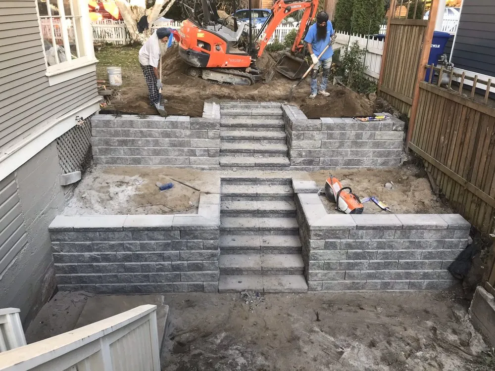 Reliable outdoor landscaping in Brier, WA by A & J Retaining Walls