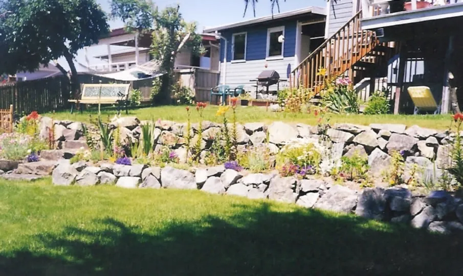 Affordable landscape installation in Brier, WA by A & J Retaining Walls