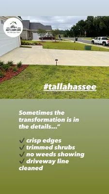 A & J's Lawncare Logo