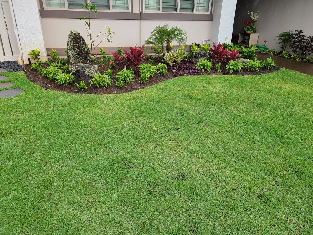Custom landscape design in Kailua, HI by A & K Landscape Services