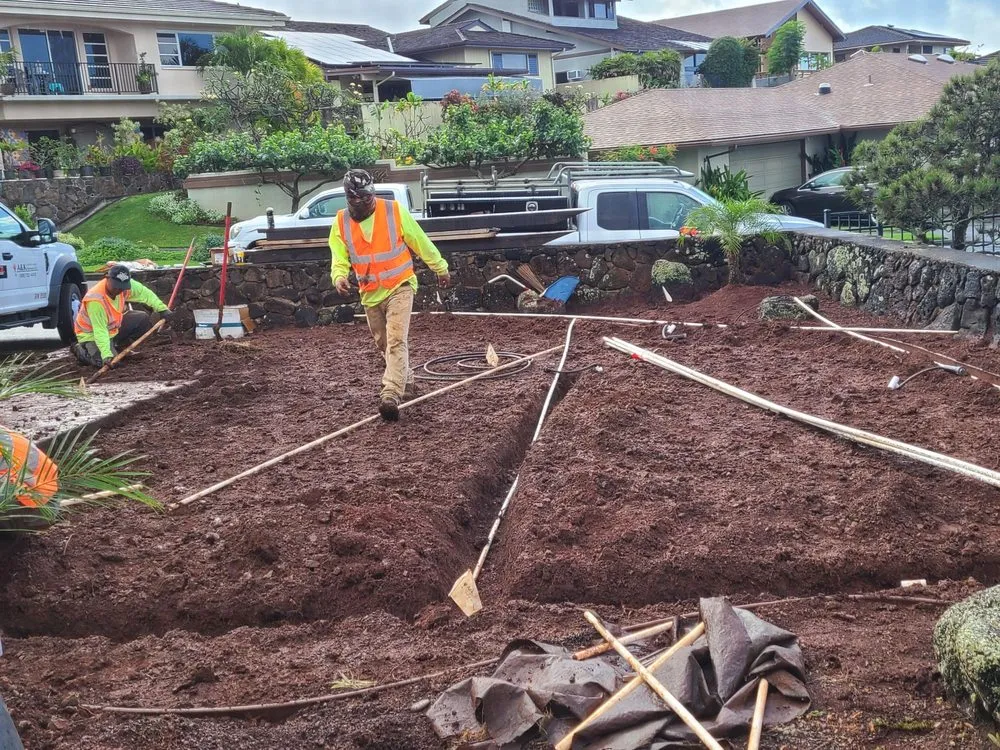 Expert landscape design with custom design in Kailua, HI by A & K Landscape Services