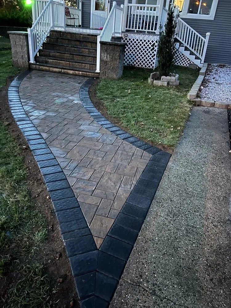 Custom landscape design in Trenton, NJ by A & L Commercial Cleaning Service