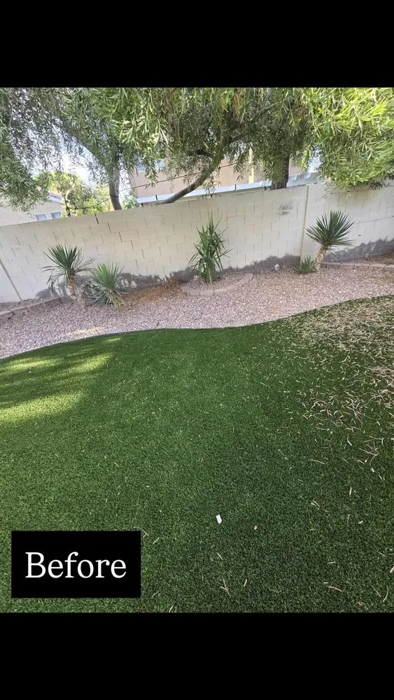 Expert outdoor landscaping experts serving North Las Vegas, NV - A & L Lawn Services