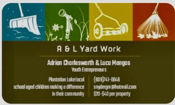 A & L Yard Work Logo