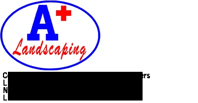 A + Landscaping Logo