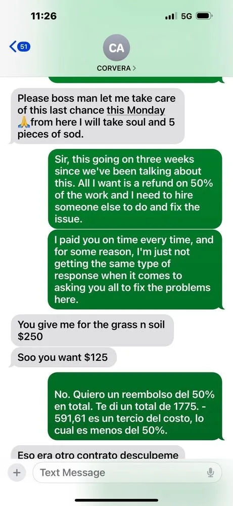 Expert lawn mowing service in Houston, TX by A & M Hardscapes