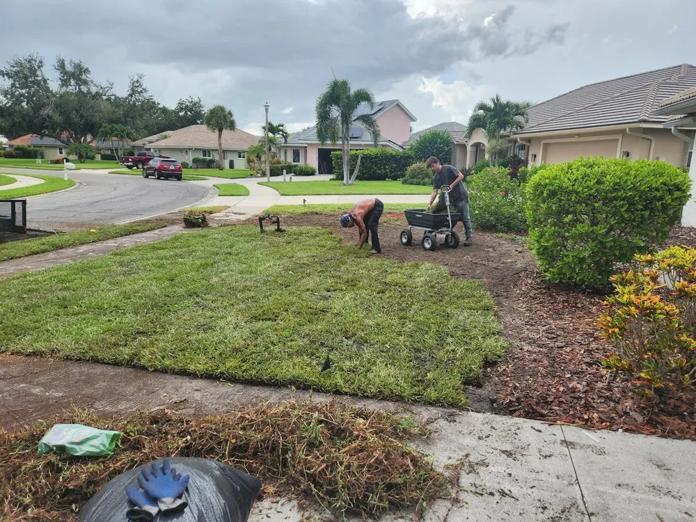 Expert garden landscaping with custom design across Sarasota, FL - A & M Landscaping And Design