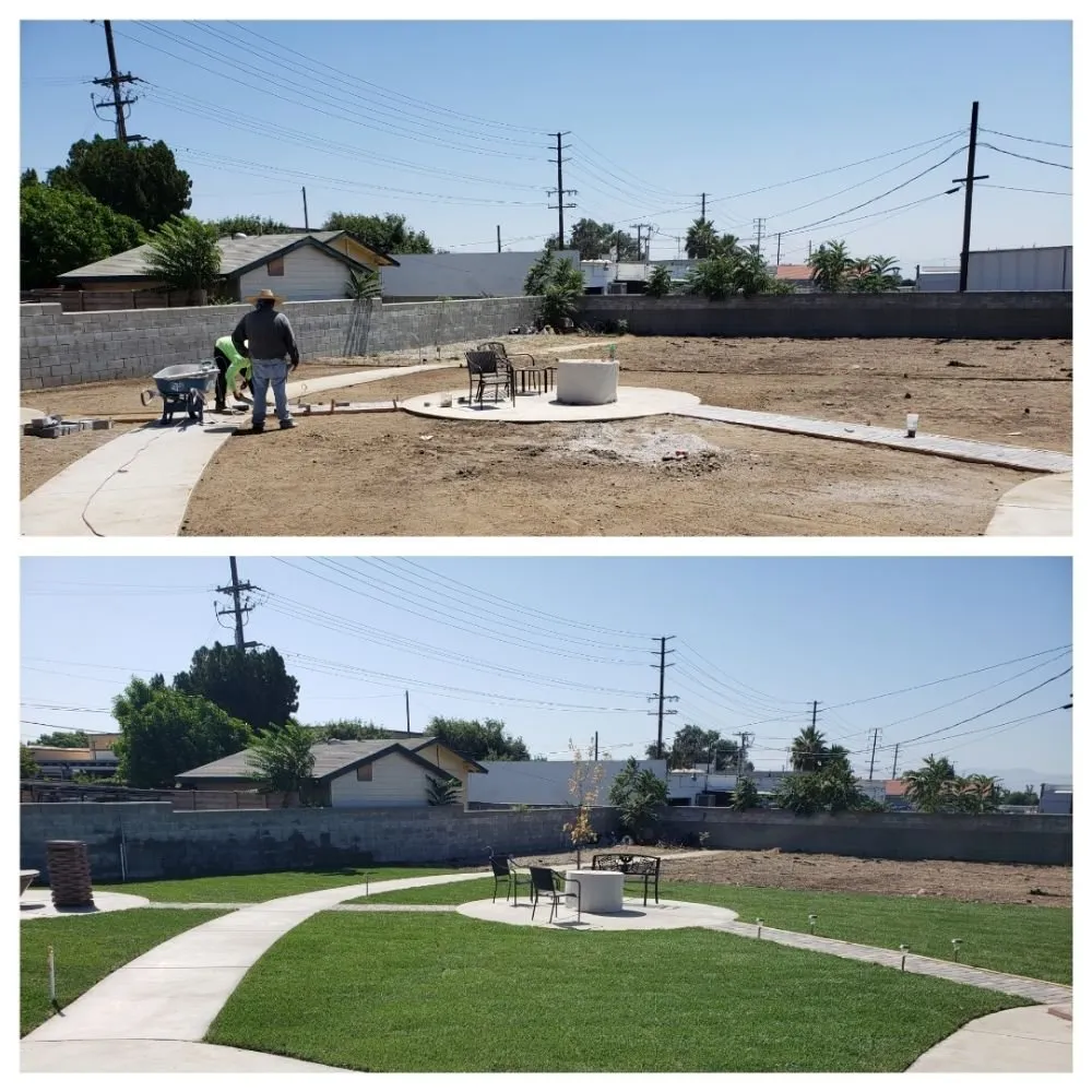 Top-rated yard cleanup service near you in Rialto, CA by A & M landscaping