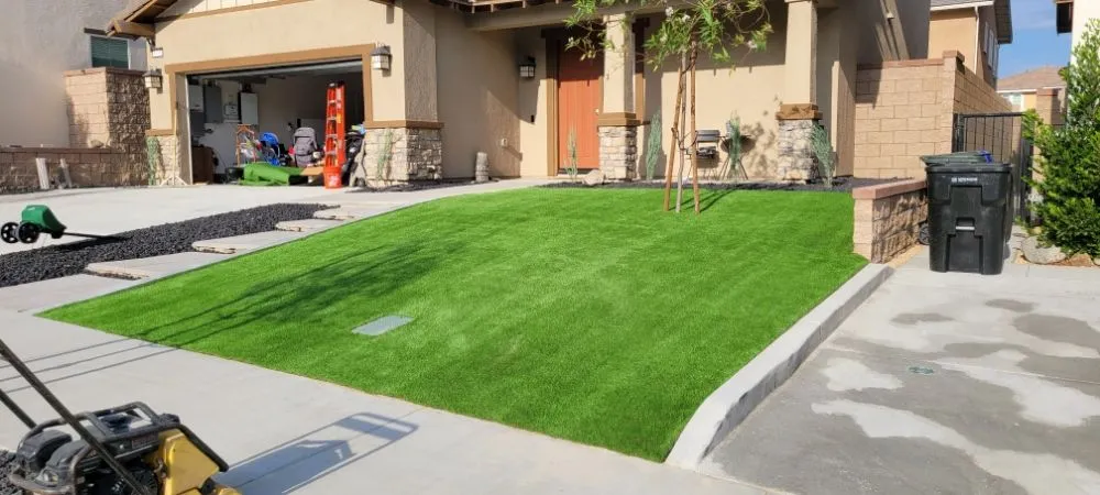 Local landscape design near you in Rialto, CA by A & M landscaping