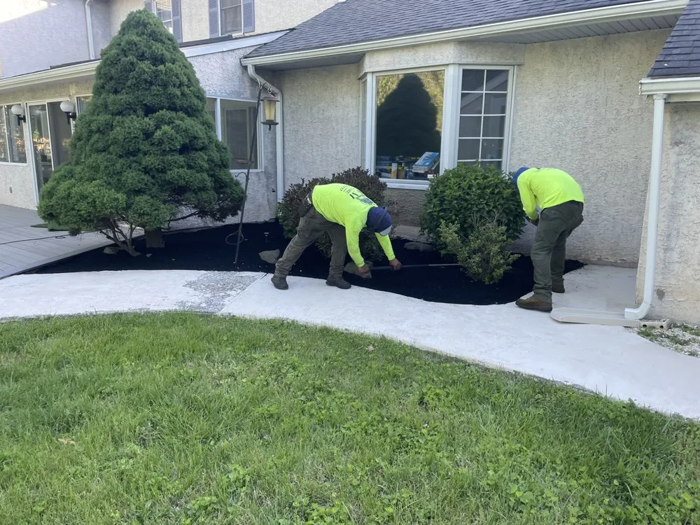 Affordable landscaping services for beautiful yards in King of Prussia, PA by A & M Lawn Care Service