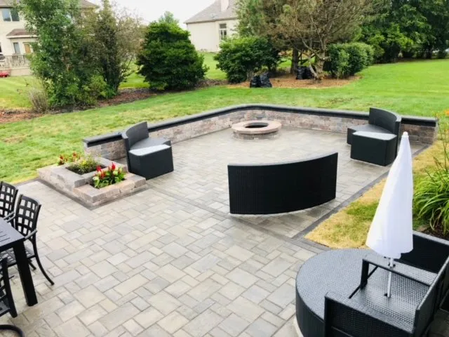 Affordable residential landscaping in Markham, IL by A & N Hardscape Landscaping