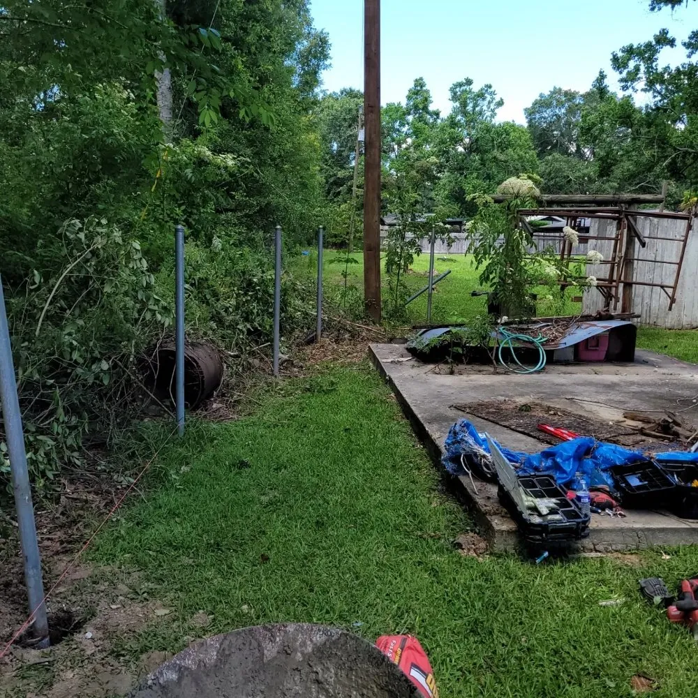 Custom lawn mowing service with custom design in Picayune, MS by A & P Lawn Services