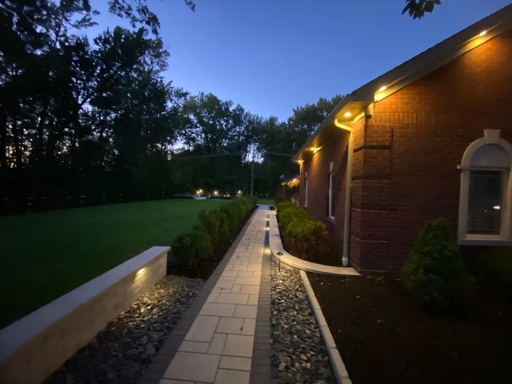 Custom landscape design in Commerce Township, MI by A & R Lawn and Landscape