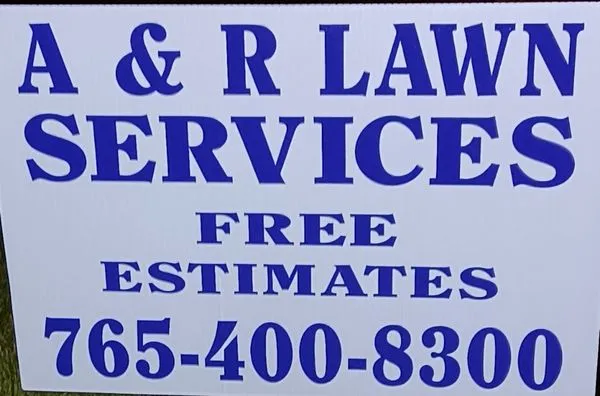A & R Lawn Service Logo
