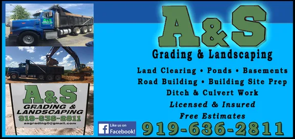 Expert lawn mowing service in Pittsboro, NC by A & S Grading & Landscaping
