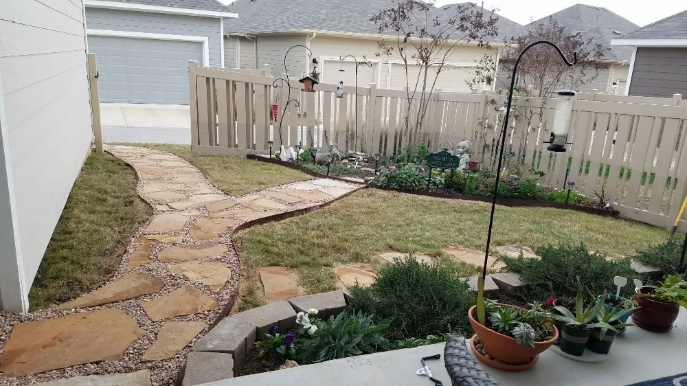 Trusted yard cleanup service for outdoor upgrades in Austin, TX by A + Sprinklers & Landscape