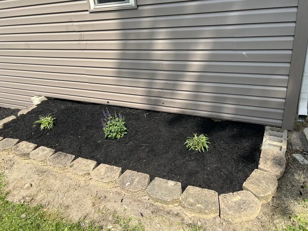 Custom lawn mowing service for homes in Franklin, IN by A & T Landscaping