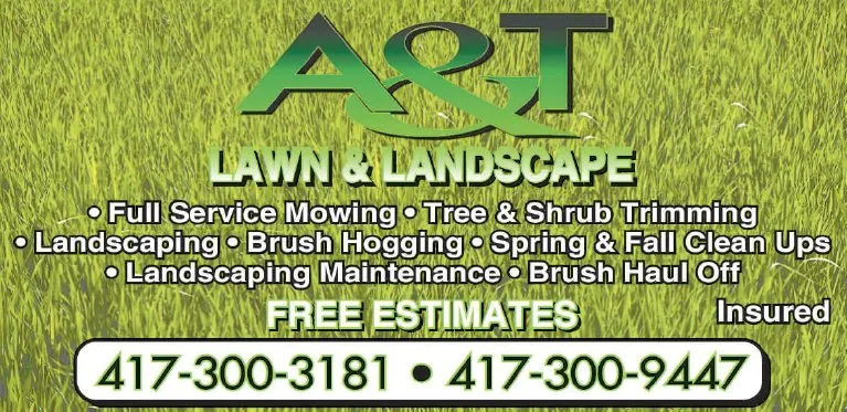 Professional residential landscaping with custom design in Ozark, MO by A & T Lawn & Landscape